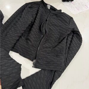 Booty by Brabants Black Textured Jacket